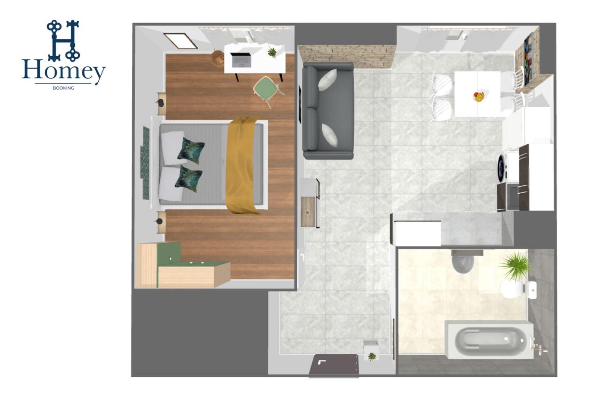 Homey Keola - Parking Prive Gratuit - Aux Portes De Geneve - Au Pied Du Tram - Appartement Avec 1 Chambre Et Un Grand Salon Avec Un Canape-Lit Ambilly Kültér fotó