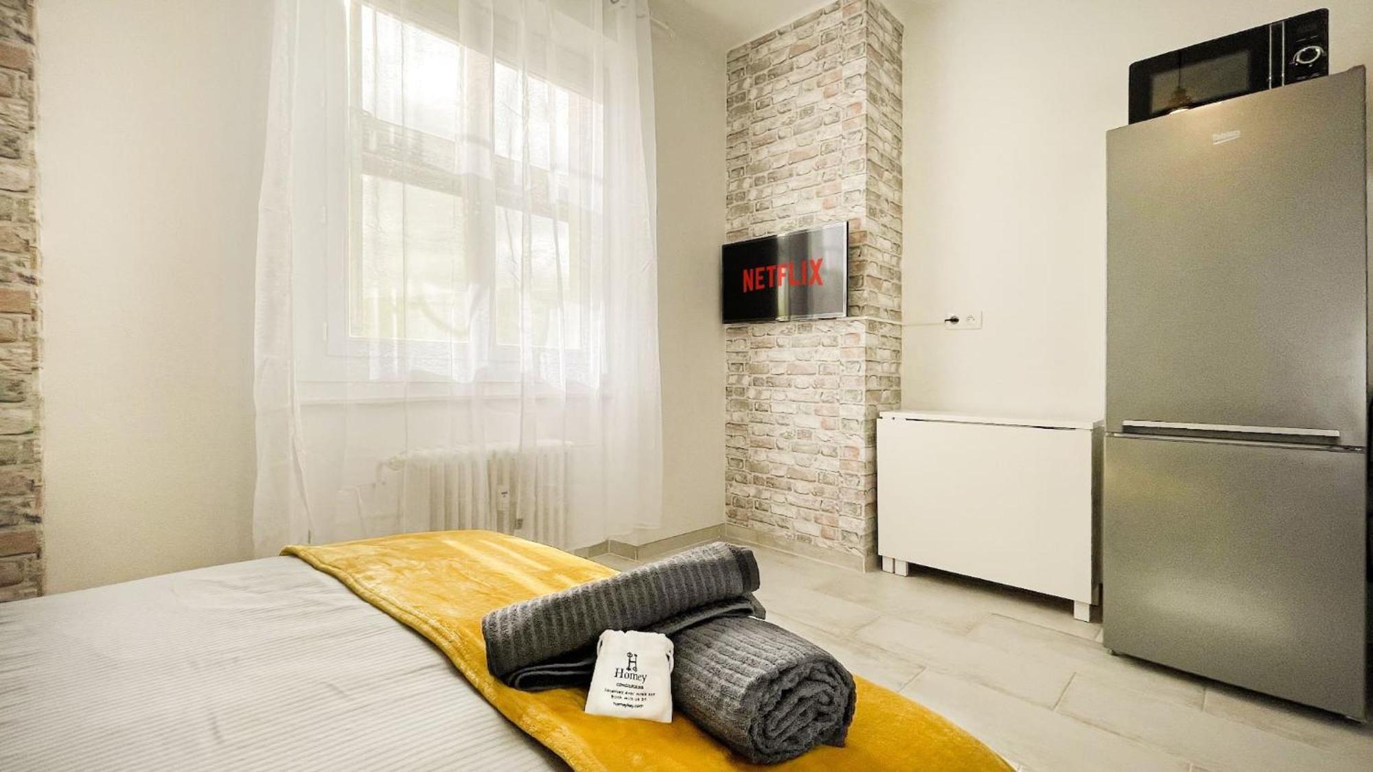 Homey Keola - Parking Prive Gratuit - Aux Portes De Geneve - Au Pied Du Tram - Appartement Avec 1 Chambre Et Un Grand Salon Avec Un Canape-Lit Ambilly Kültér fotó