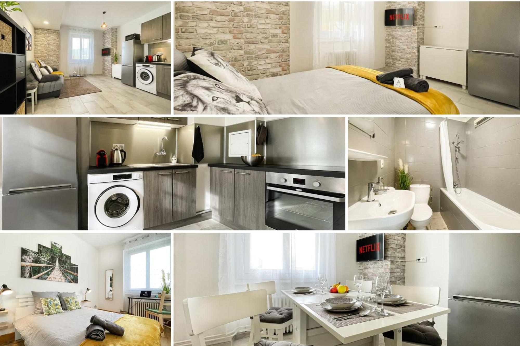 Homey Keola - Parking Prive Gratuit - Aux Portes De Geneve - Au Pied Du Tram - Appartement Avec 1 Chambre Et Un Grand Salon Avec Un Canape-Lit Ambilly Kültér fotó